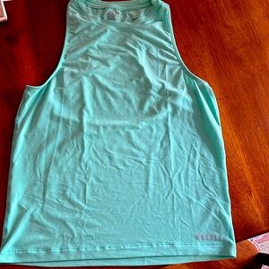 NoBull mint green soft tank. Full length size small